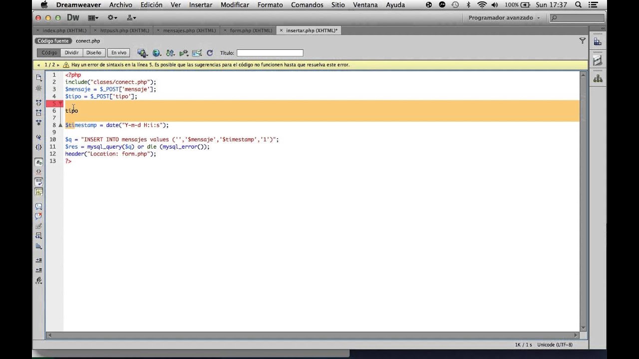 Actualización en tiempo real push php, mysql y jquery