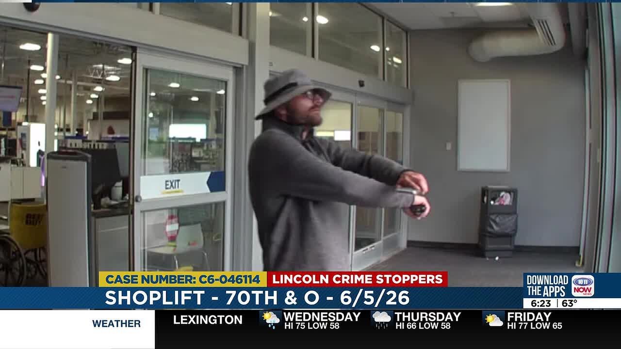 Crime Stoppers seeks tips in Lincoln retail theft, garage damage cases