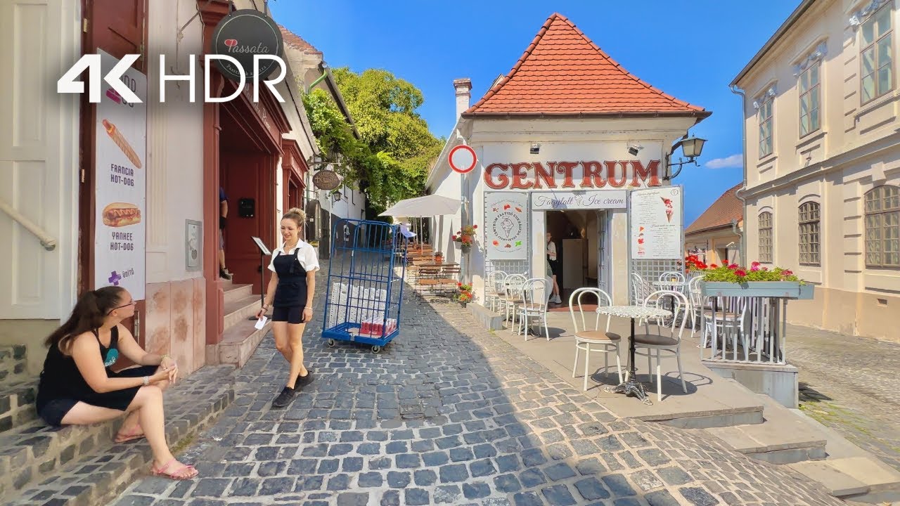 🇭🇺 Szentendre, Must Visit Hungarian Medieval Town - July 2024 (4K HDR 60fps.)