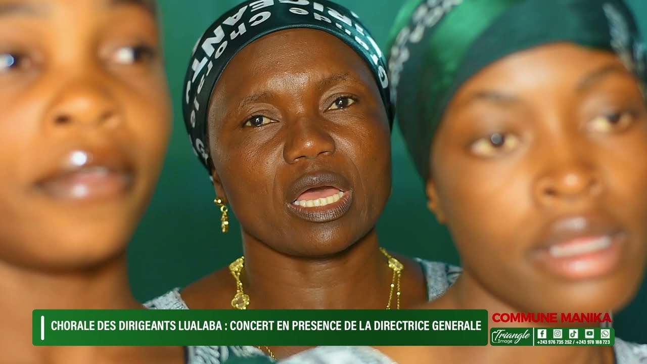 LA DIRECTRICE GÉNÉRALE DIRIGE LA COMMUNE MANIKA AU CONCERT