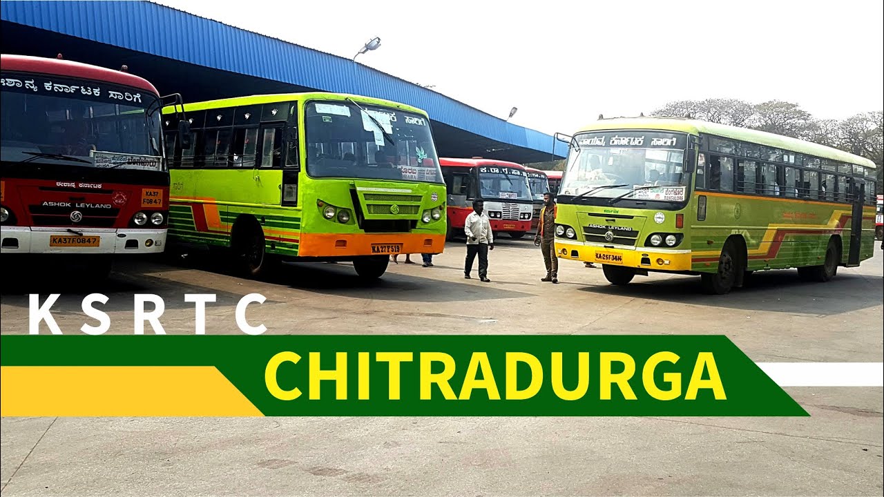KSRTC Bus Station Chitradurga, Karnataka