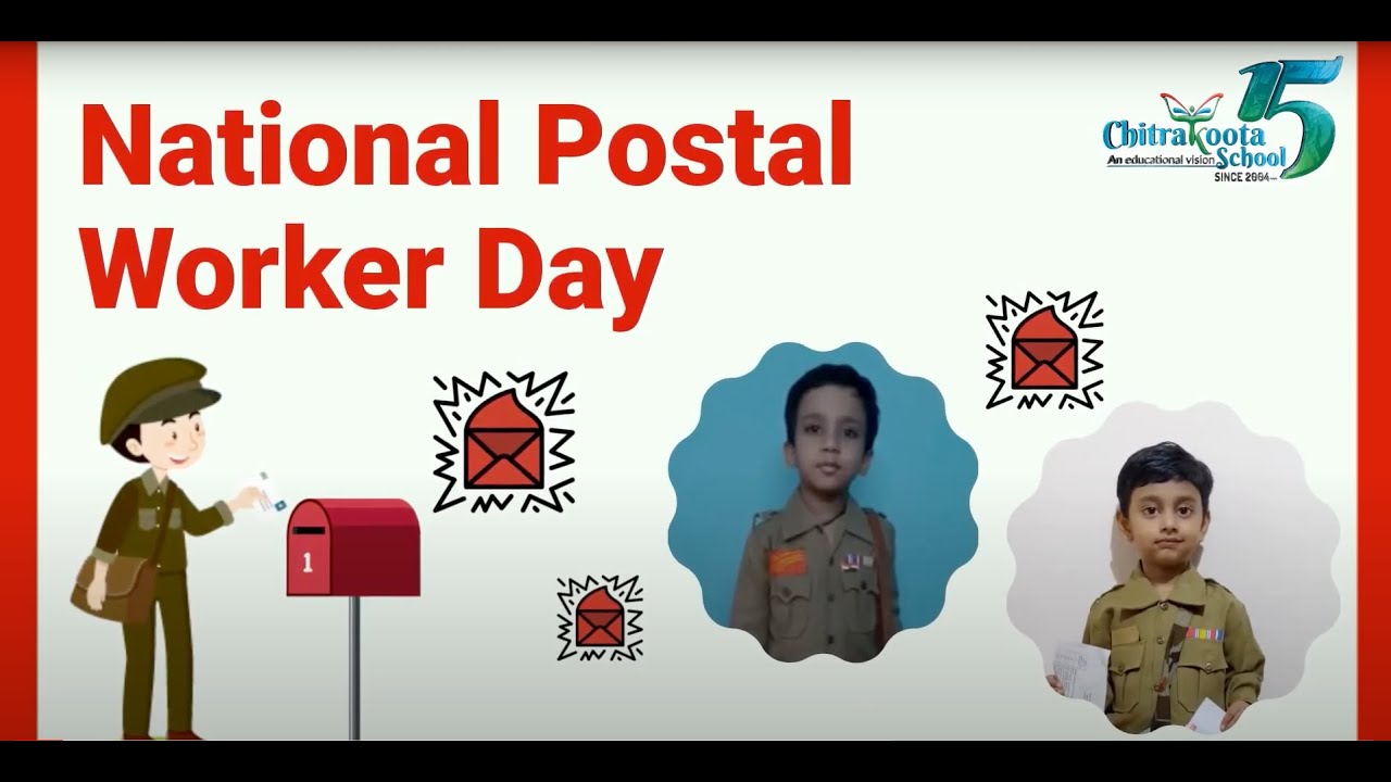 National Postal Worker Day 2020, Chitrakoota School, Bangalore