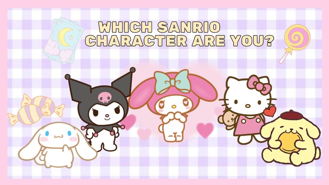 which Sanrio character are you? (quiz) aesthetic