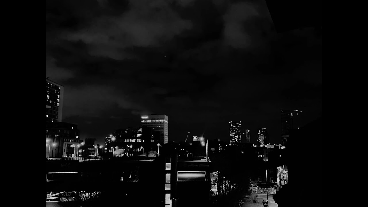night walks in a lonely city at midnight.