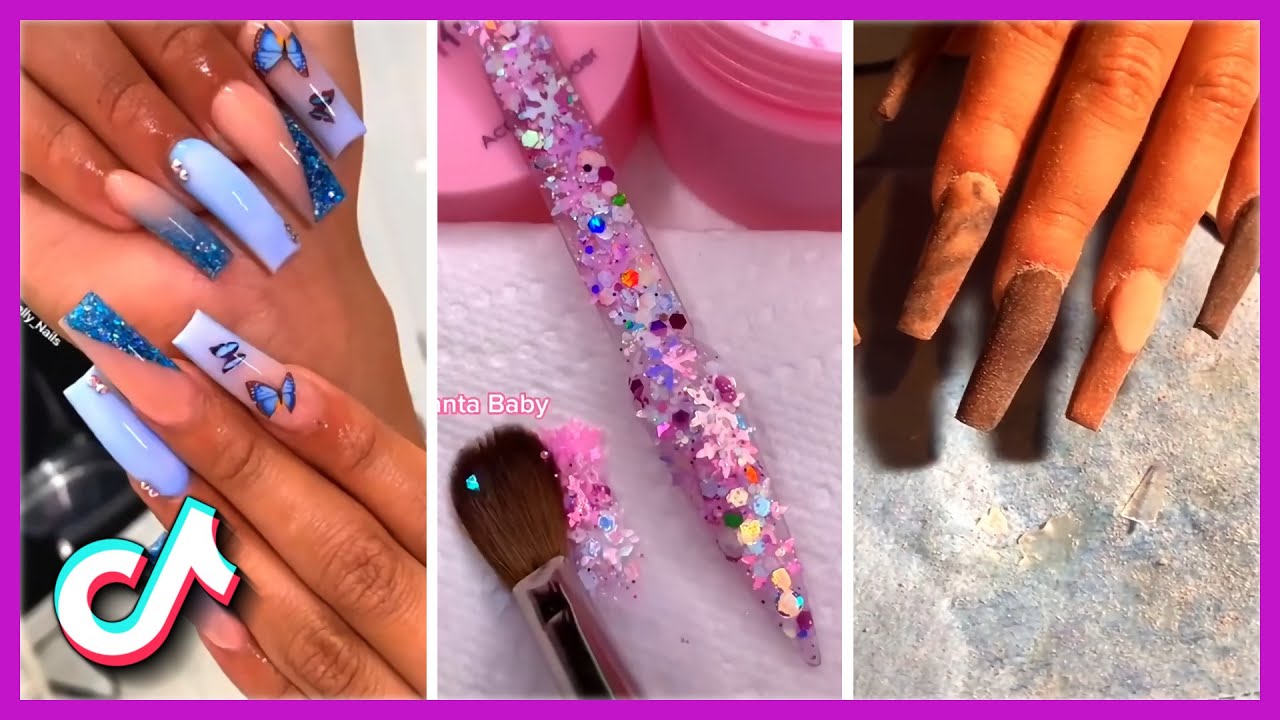 Gorgeous TikTok Acrylic Nails Compilation Amazing Ideas to Inspire You