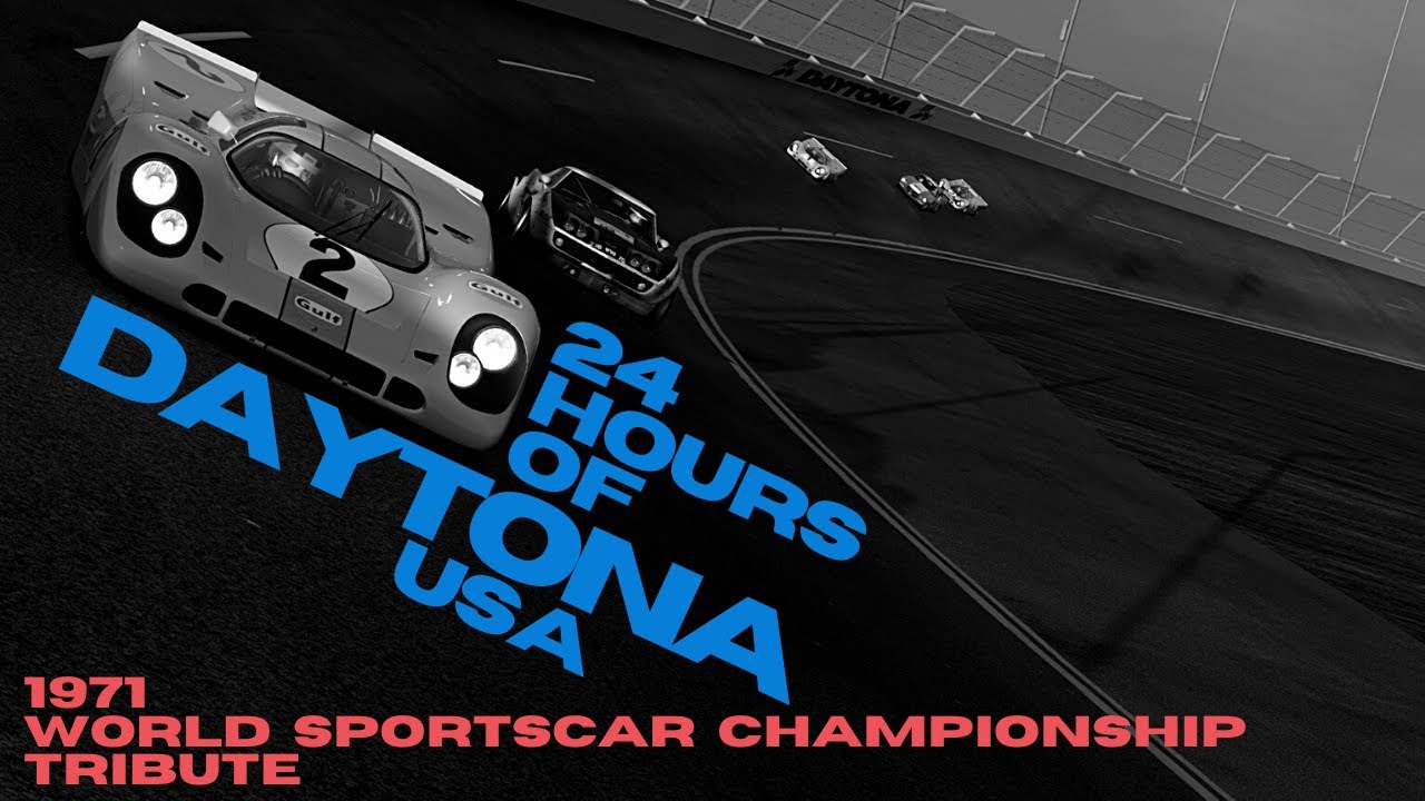 1971 World Sportscar Championship | Round 2 - Daytona 24 Hours | 50th Anniversary Tribute