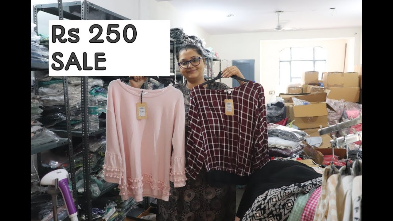 Branded Export Surplus Sale | From Rs 250 Women Winter Wear | Footwear | Bags | Men Zippers