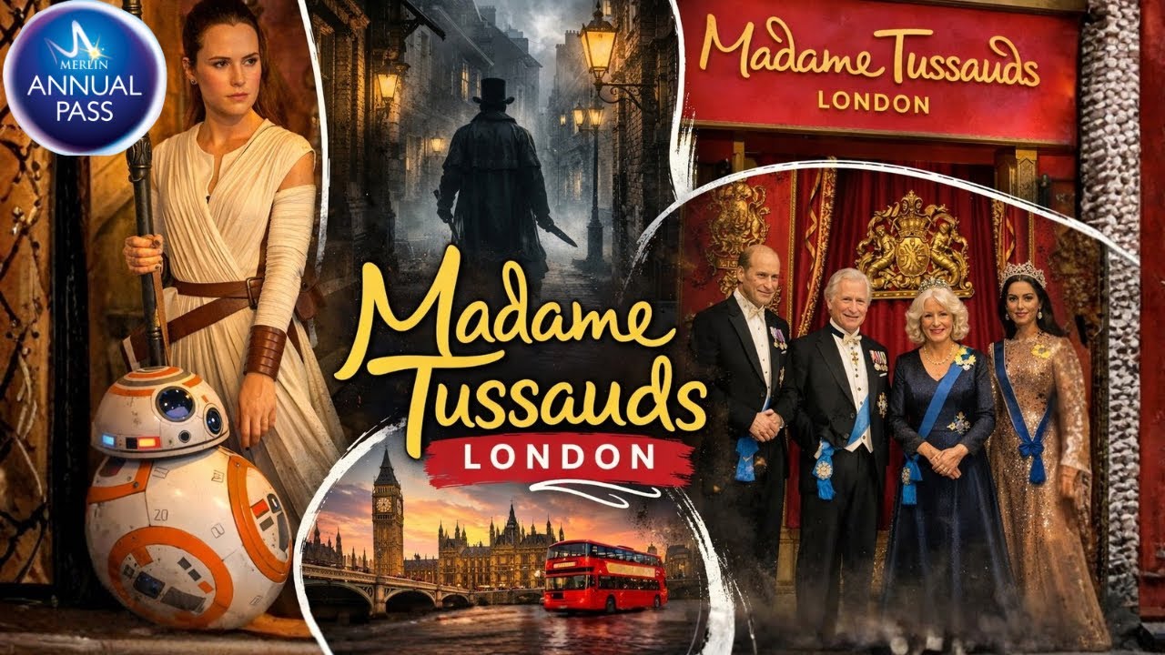 Madame Tussauds London Walking Tour | Celebrities, Royals & Star Wars Up Close!