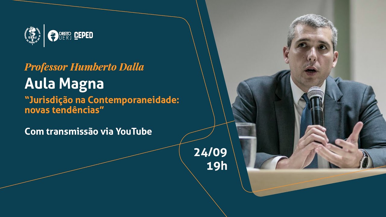 LIVE | Aula Magna: Jurisdição na Contemporaneidade | Prof. Humberto Dalla | CEPED UERJ