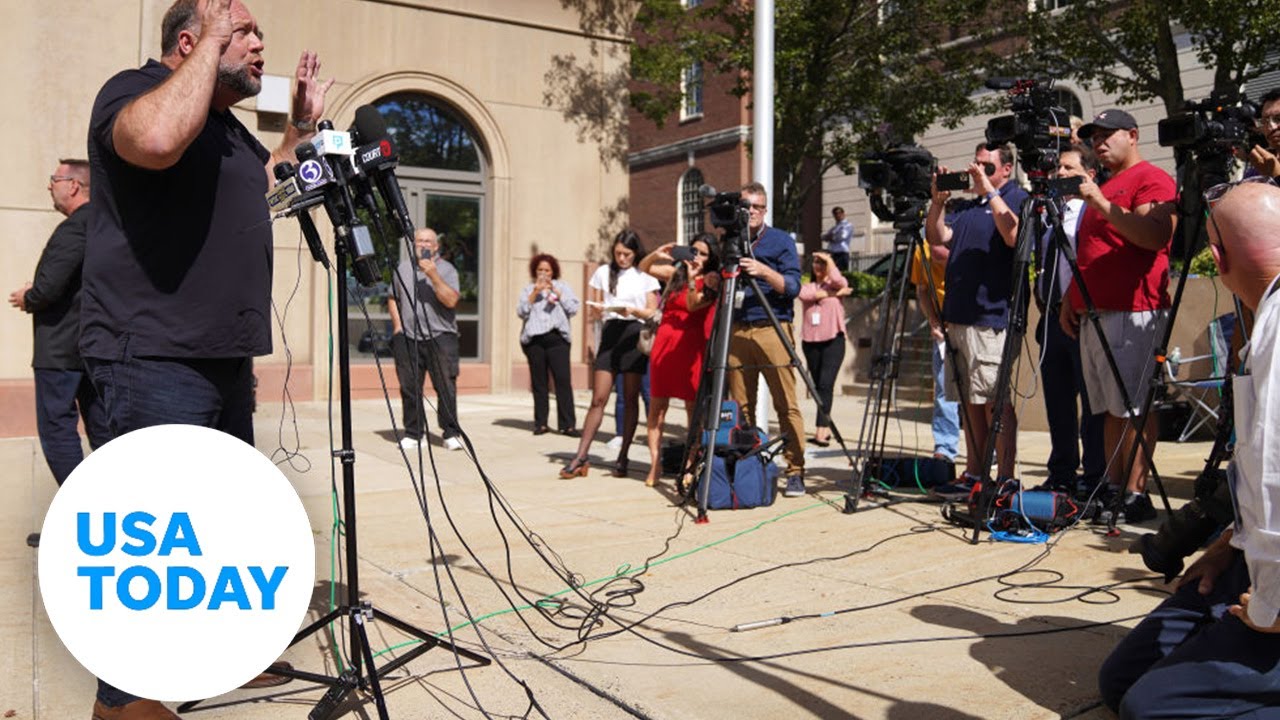 Watch: Alex Jones takes stand in Sandy Hook trial