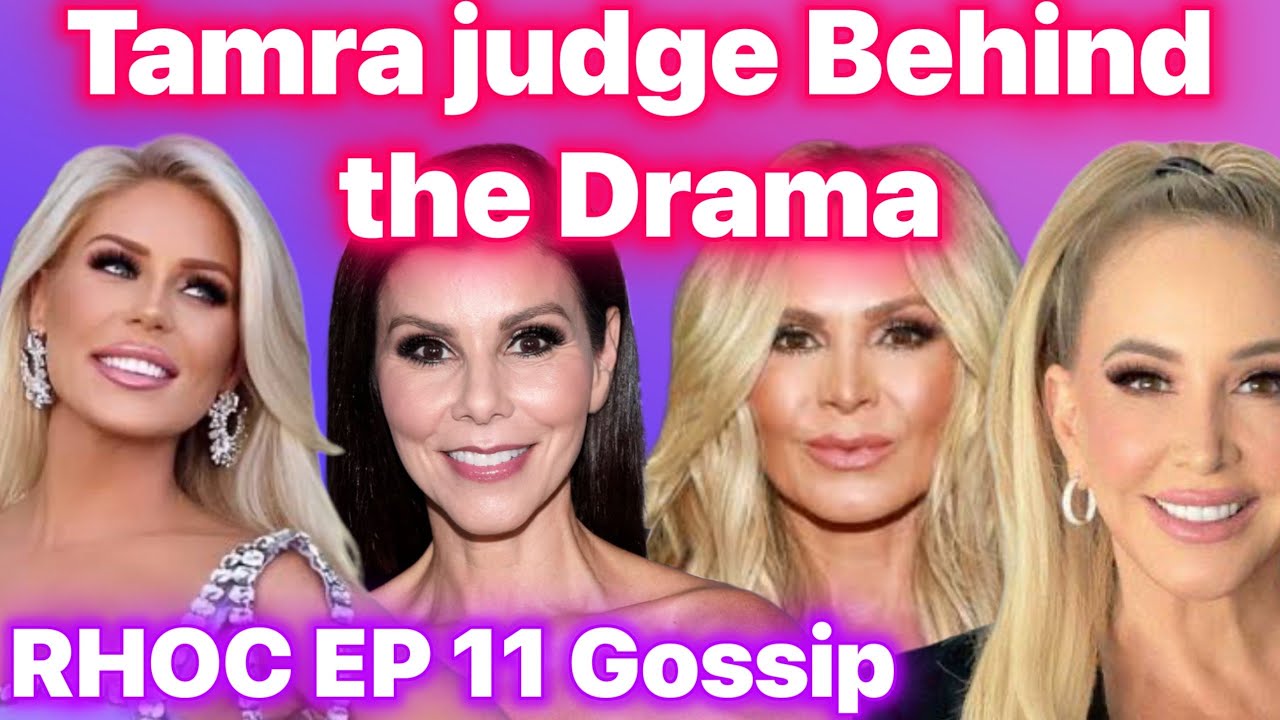 Тамра Джадж за драмой RHOC #rhoc #bravotv #gossip