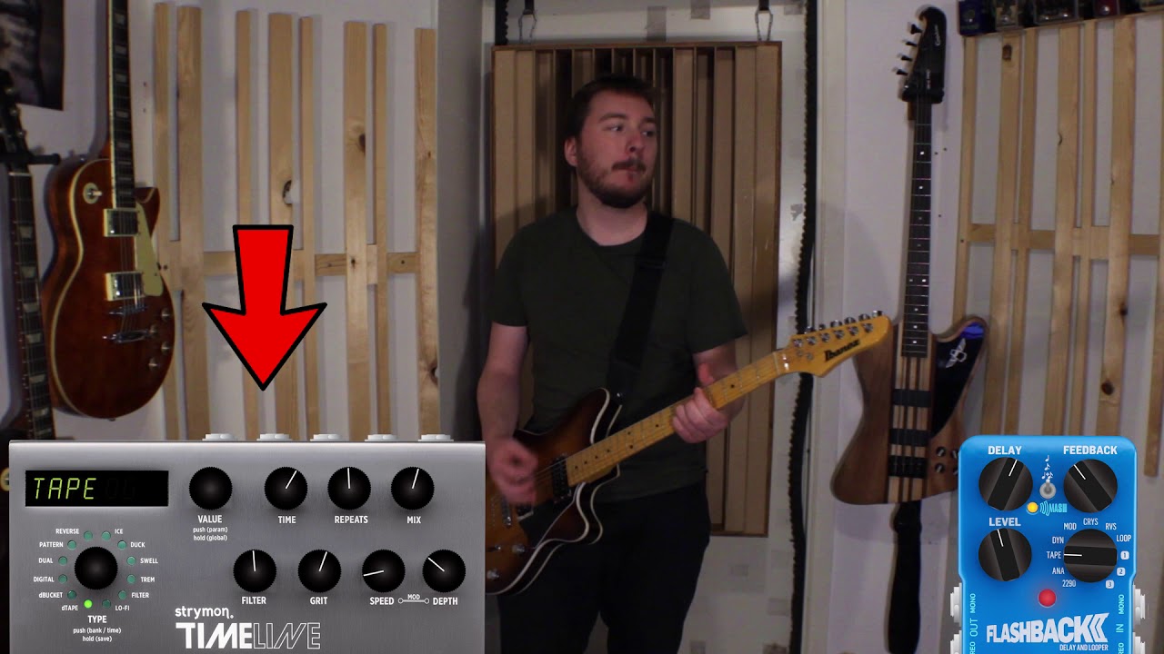 Strymon Timeline VS TC Flashback 2 - Analog and Tape Delays Compared !