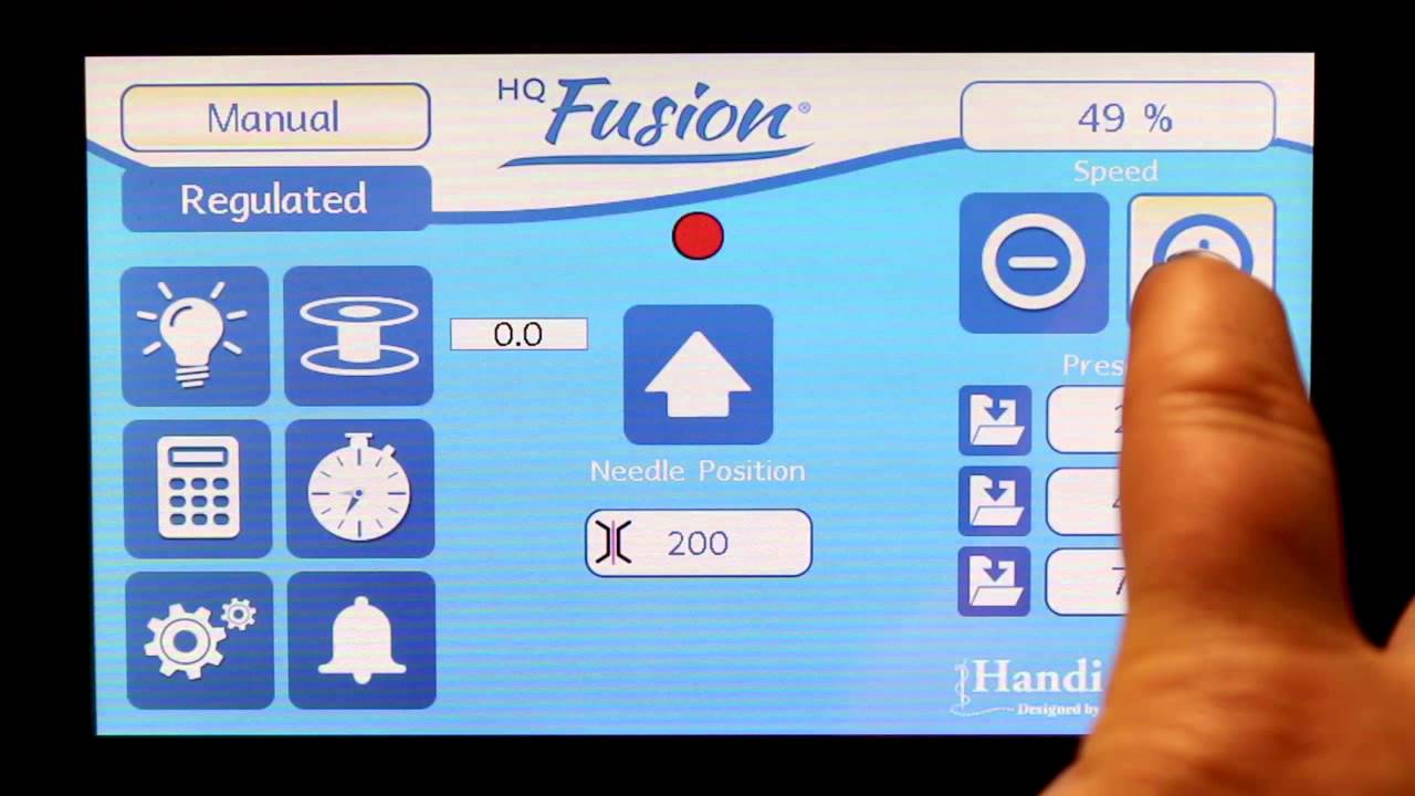 Manual Mode and Setting Presets on the HQ Fusion