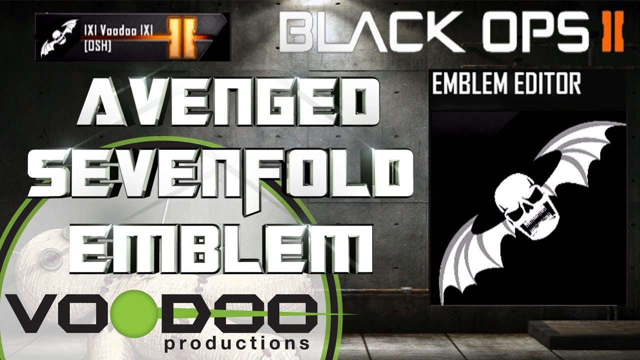 Avenged Sevenfold Emblem , Black Ops 2 Emblem Tutorial , Episode 57
