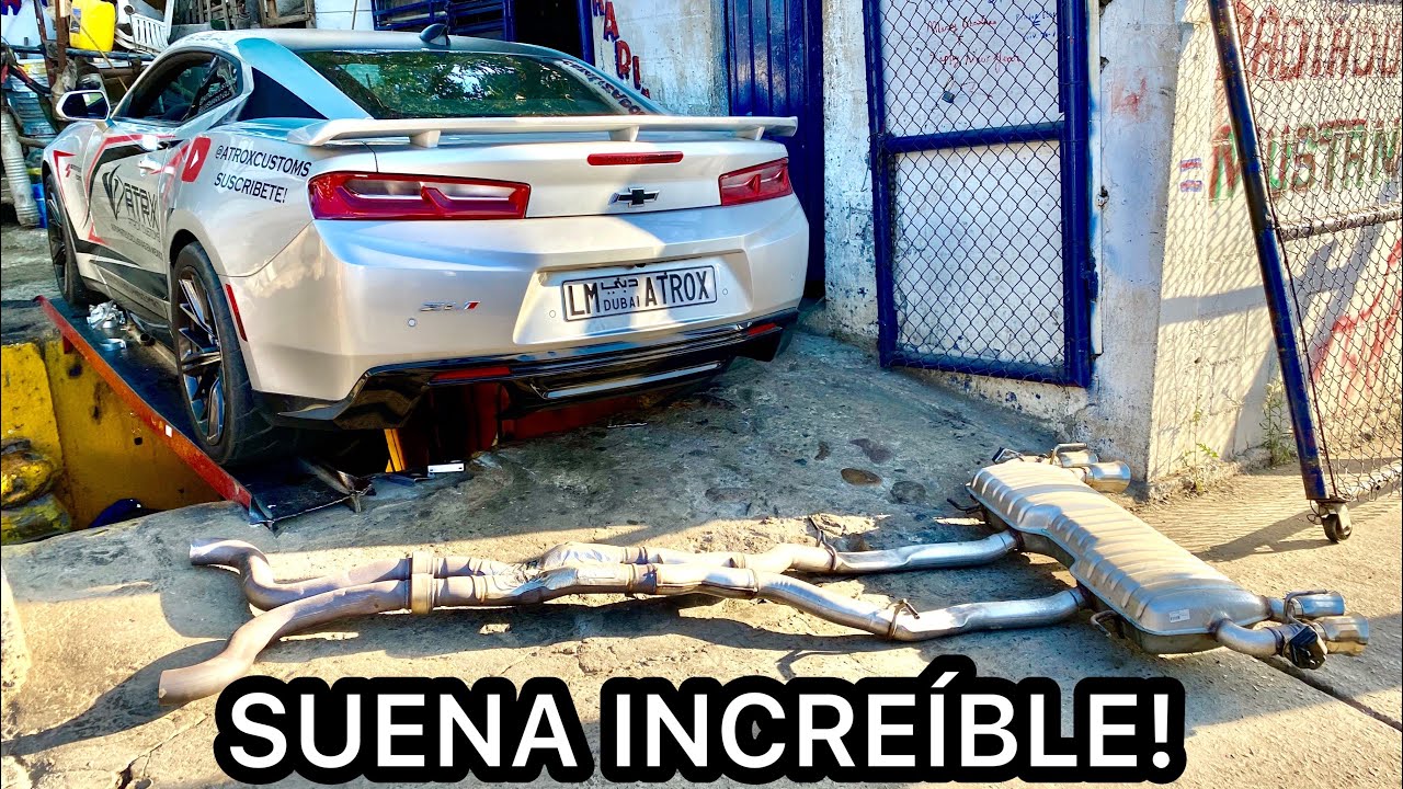 EL MEJOR SISTEMA DE ESCAPES PARA CAMARO! MBRP ATROX CUSTOMS