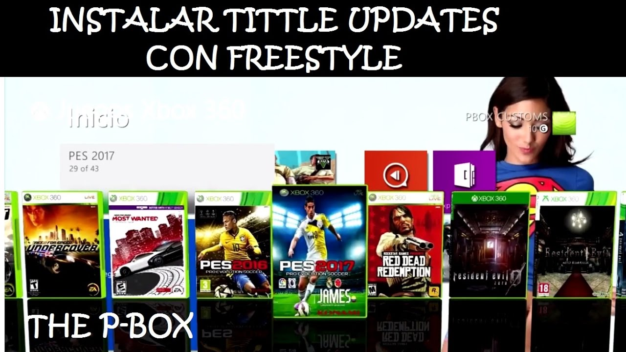 COMO INSTALAR TITTLE UPDATES (TU) EN XBOX 360 RGH CON FREESTYLE