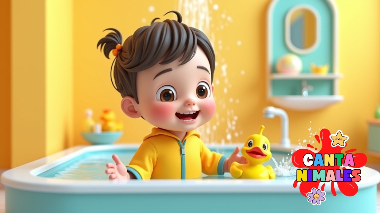 🛁🎶 Al Agua Vamos Ya | Música infantil para la hora del baño 👶💦