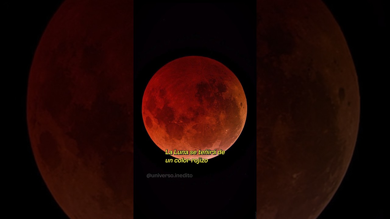 TODOS los ECLIPSES LUNARES de 2025 👀🌔