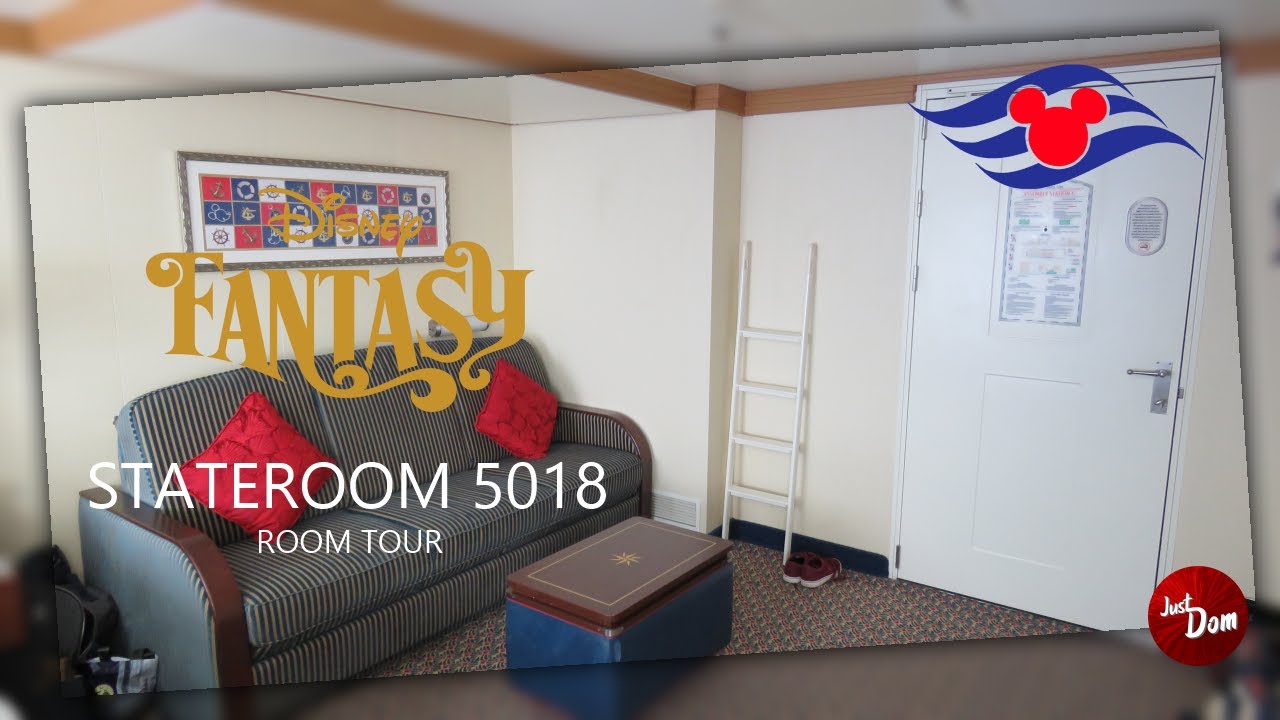 Disney Cruise Line - Disney Fantasy Category 8A | Stateroom 5018 Tour