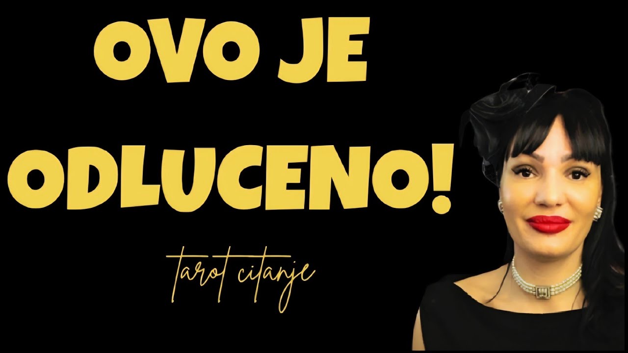 OVA OSOBA JE DONELA ODLUKU!!!💯💯💯💯💯 Bezvremeno tarot citanje