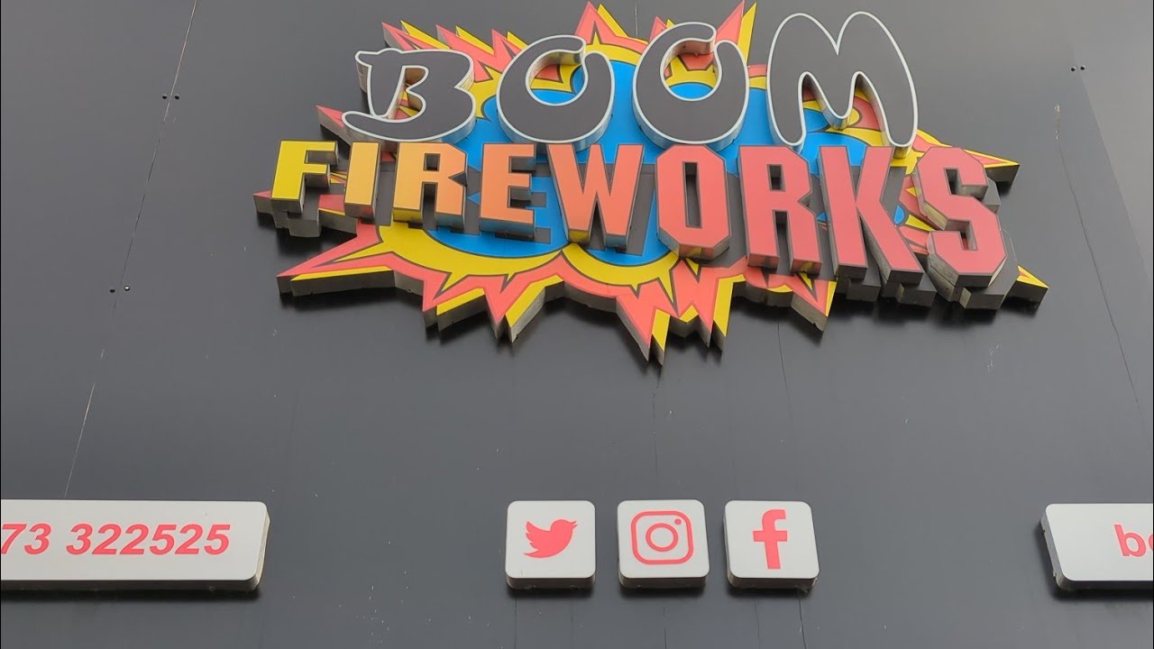 Boom Fireworks Rochdale Shop Tour 2024