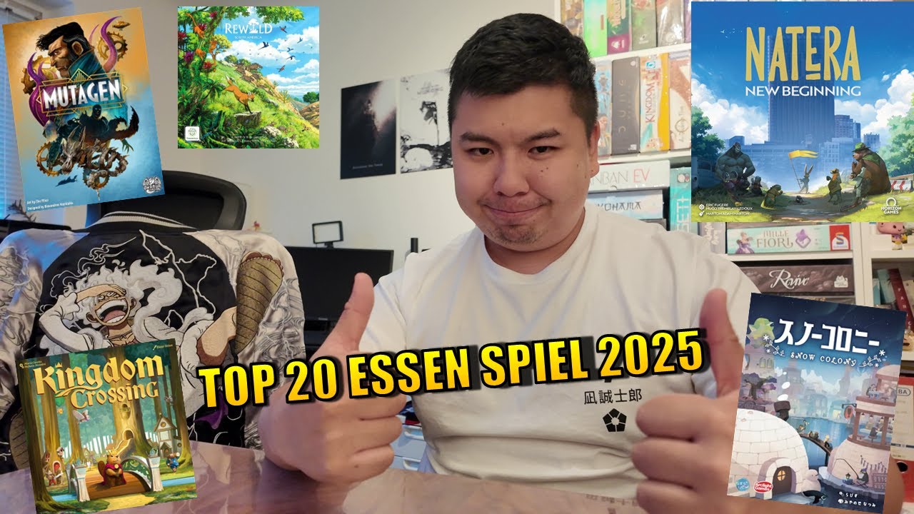 Meine TOP 20 für die Spiel 2025 mit 2 vietnamesischen Spielen :D