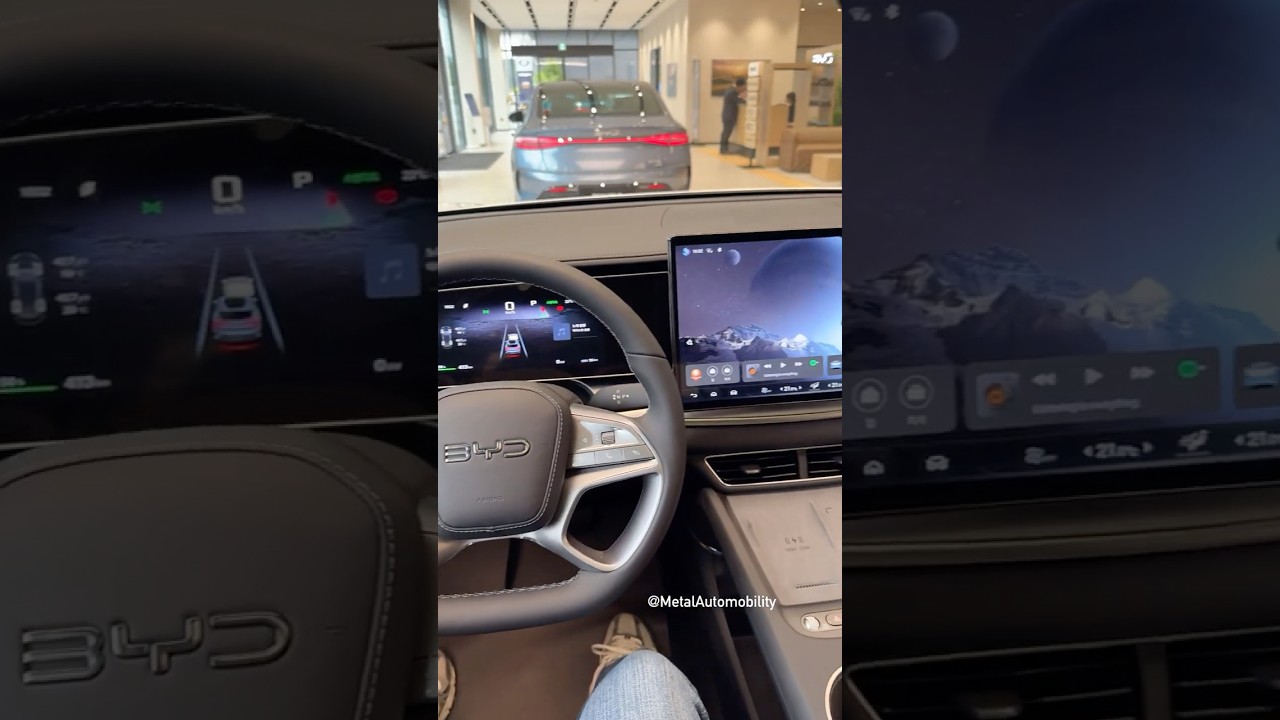 What it feels like sitting in the 2025 BYD Sealion 7
