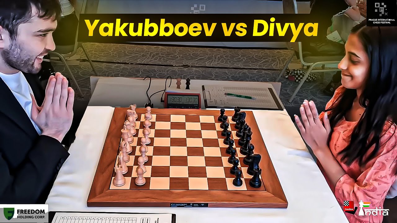 Nodirbek Yakubboev vs Divya Deshmukh | Prague Challengers 2025