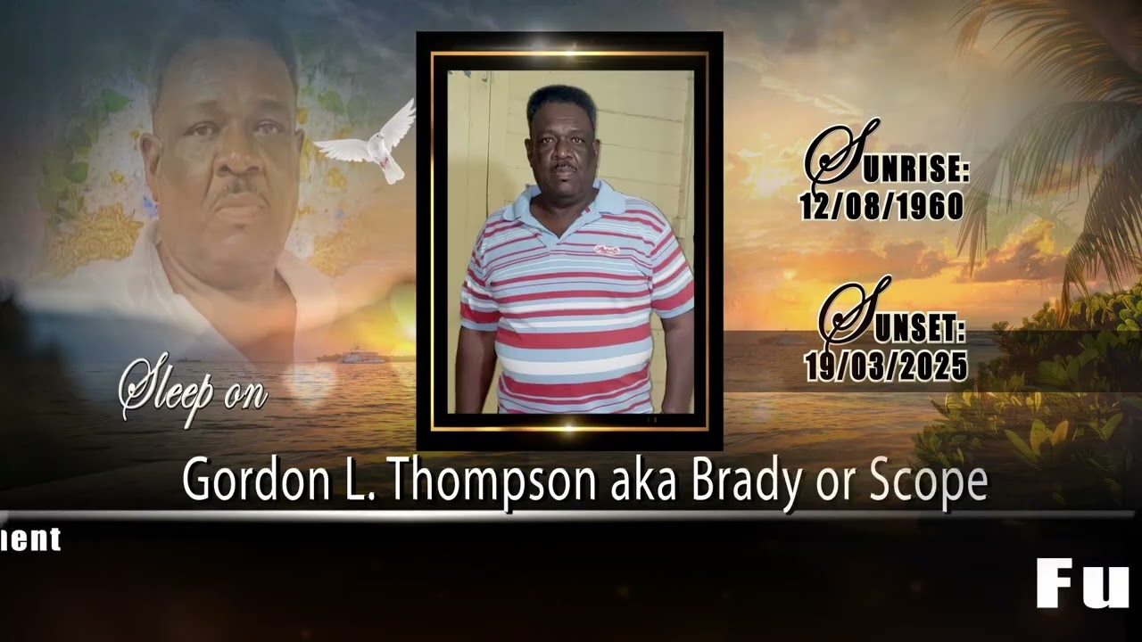 GORDON THOMPSON DEATH ANNOUNCEMENT (An ACVS Studio Production)