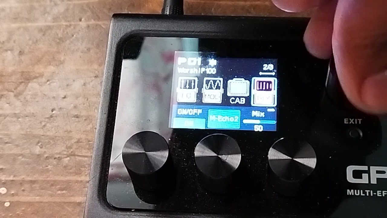 COMO CREAR UN PRESET WORSHIP EN LA VALETON GP 100