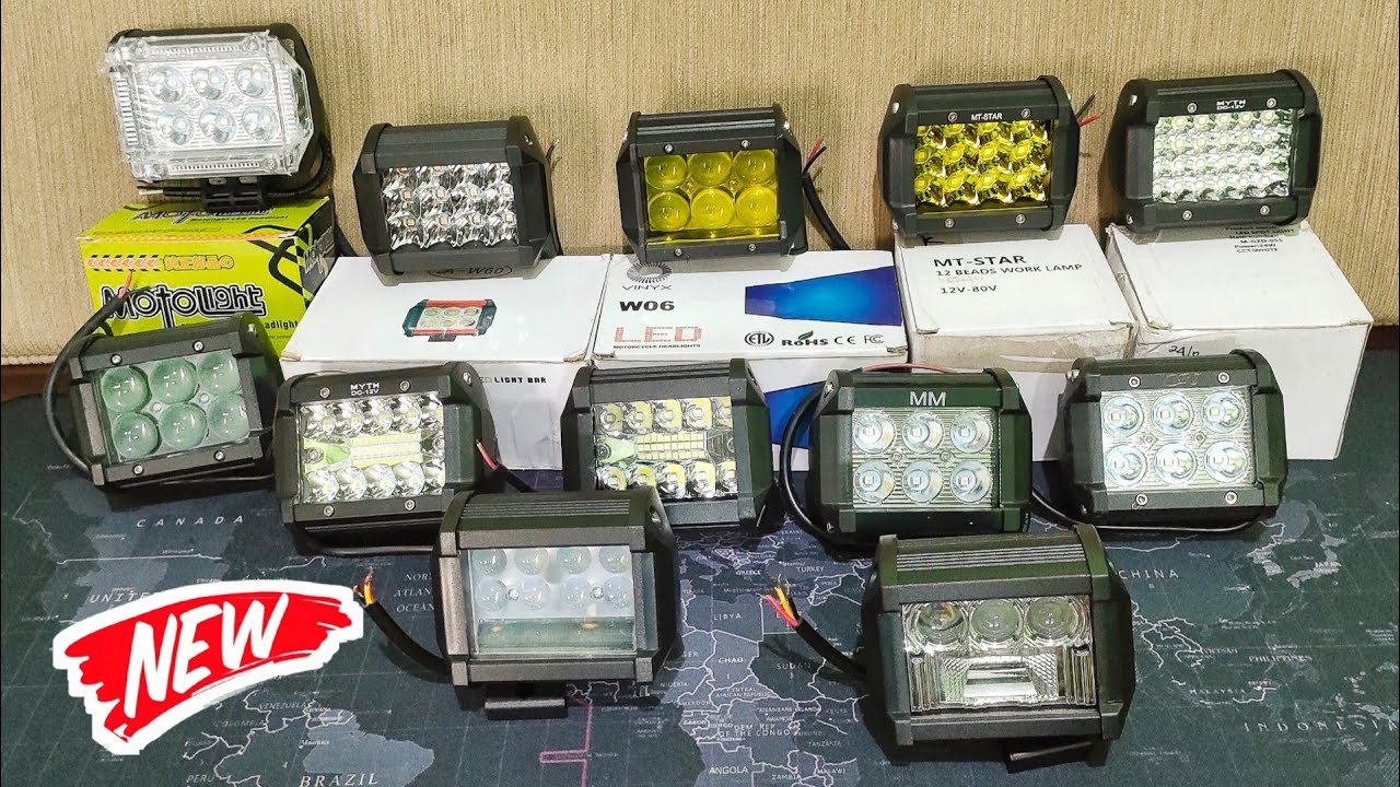#New.Tes Sorot & Nyala ! Lampu Tembak Sorot CWL Cree LED 12Volt