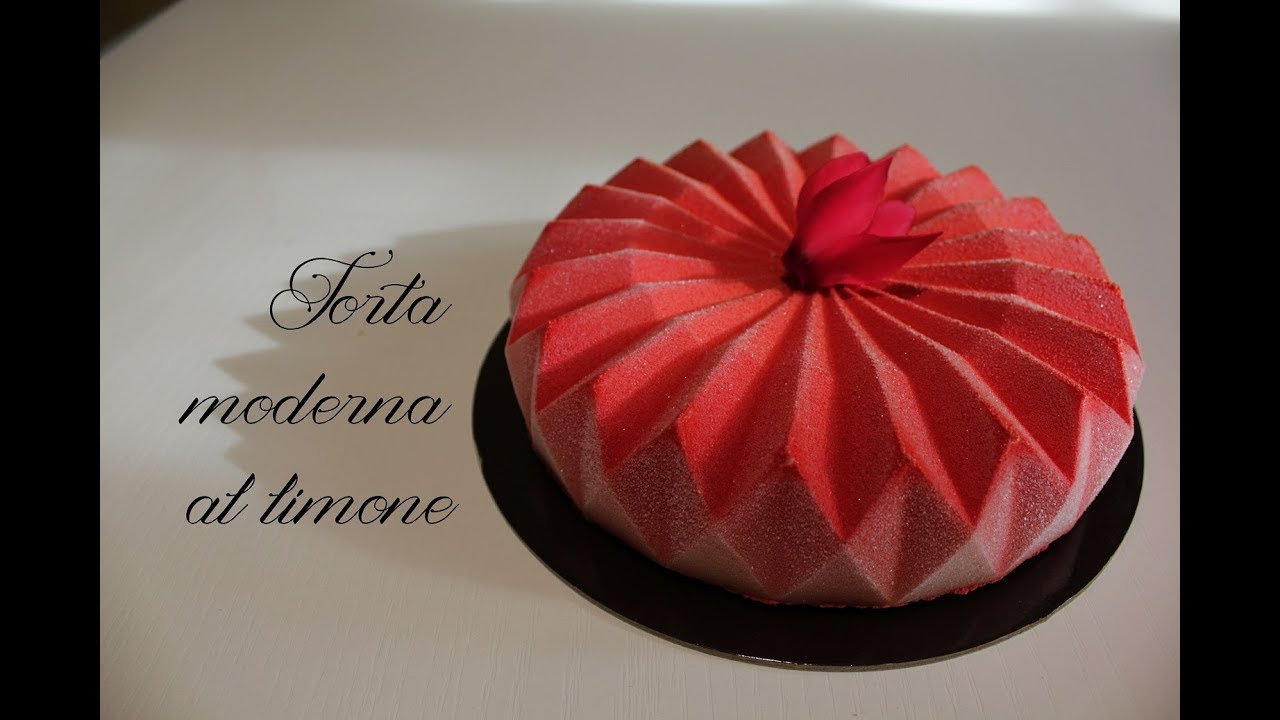 Torta moderna NAMELAKA AL LIMONE - velvet texture