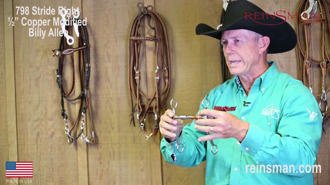 Bit 798 STRIDE RIGHT ½” COPPER MODIFIED BILLY ALLEN