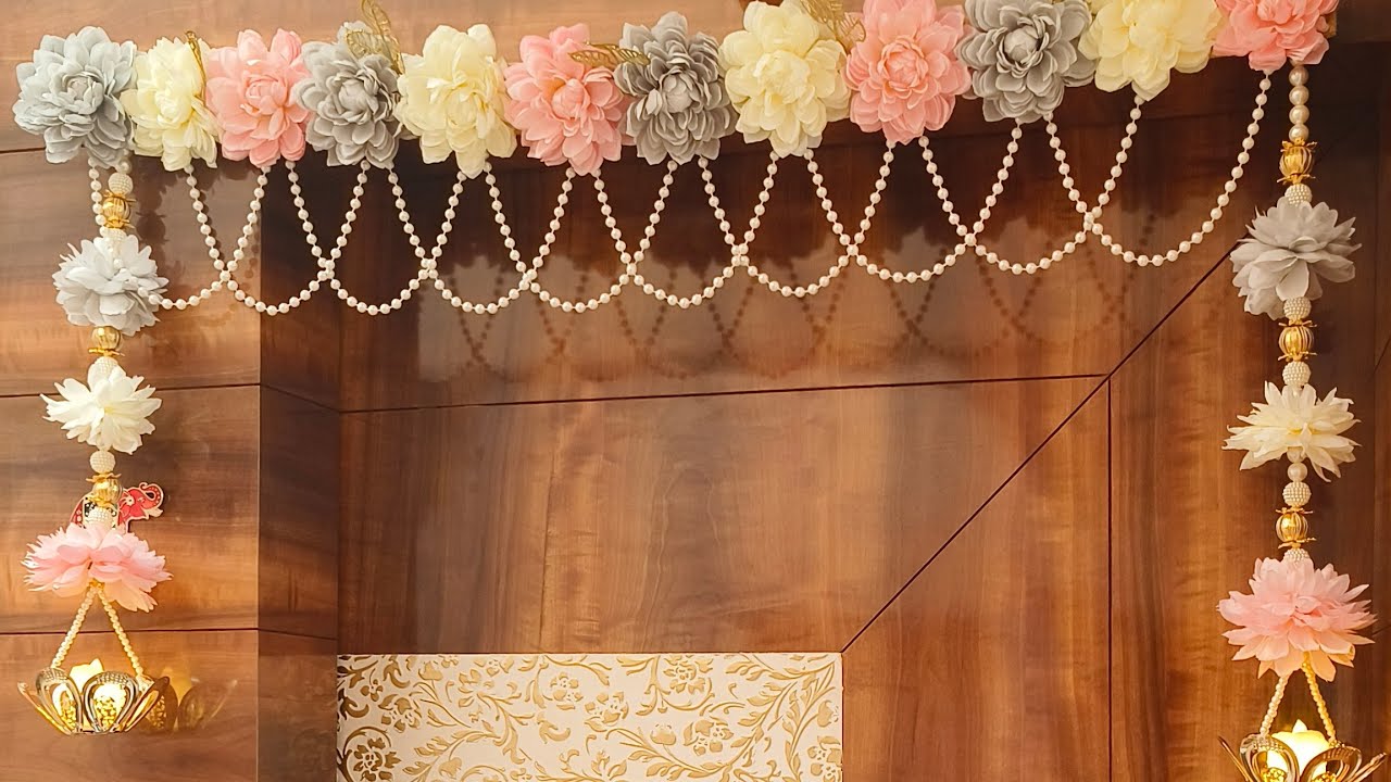Designer Toran, Bandanwar Making At Home || Door Hanging , Latest Design of 2024