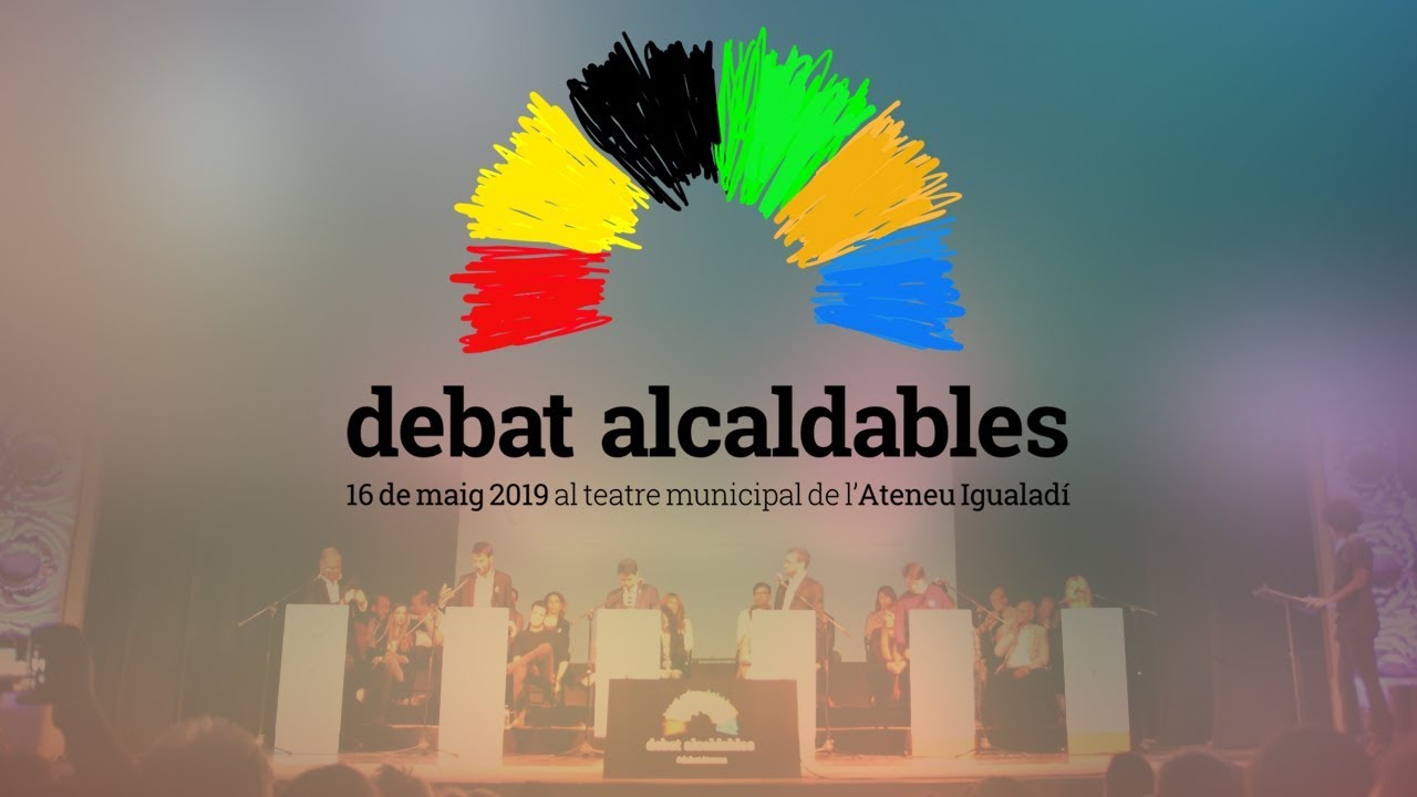 DEBAT ALCALDABLES a l'Ateneu Igualadí 2019