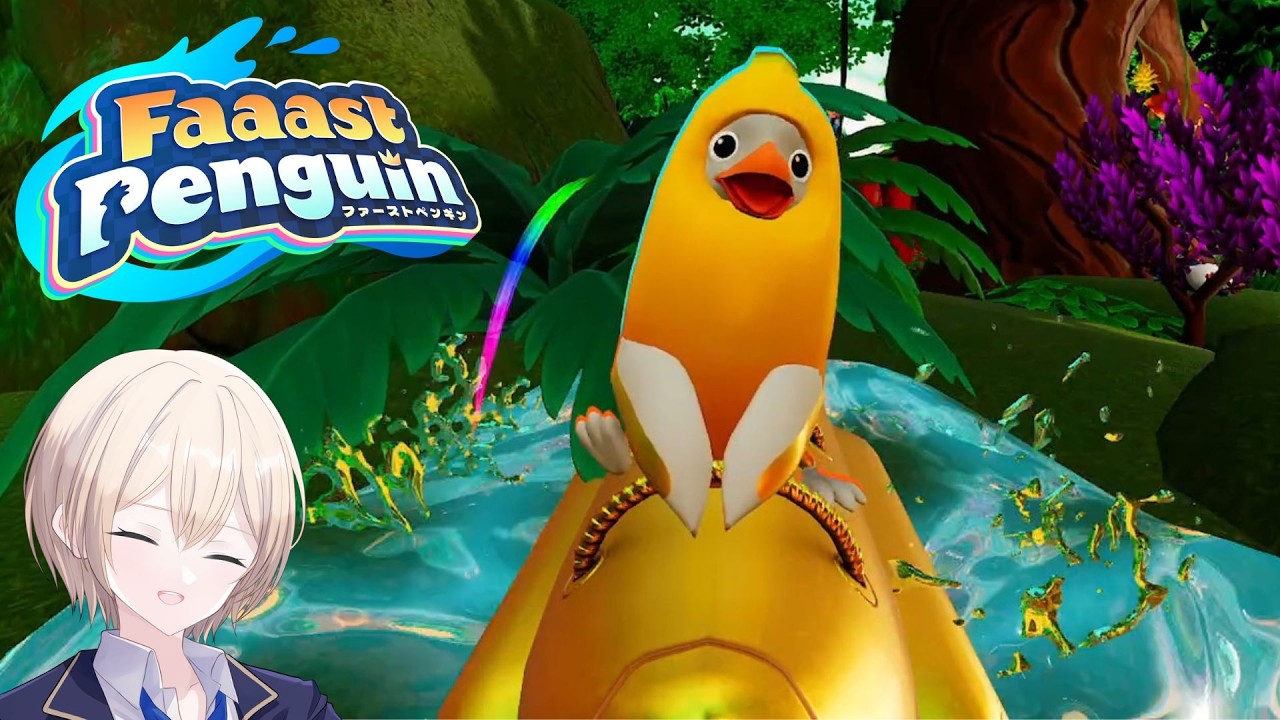【Faaast Penguin】カーテン開けたら銀世界でした
