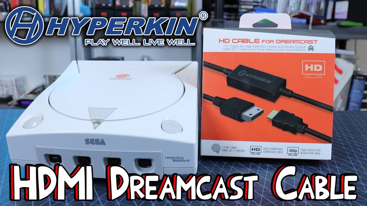 Hyperkin HDMI Dreamcast Cable Review! Better Than The Pound HD Link?