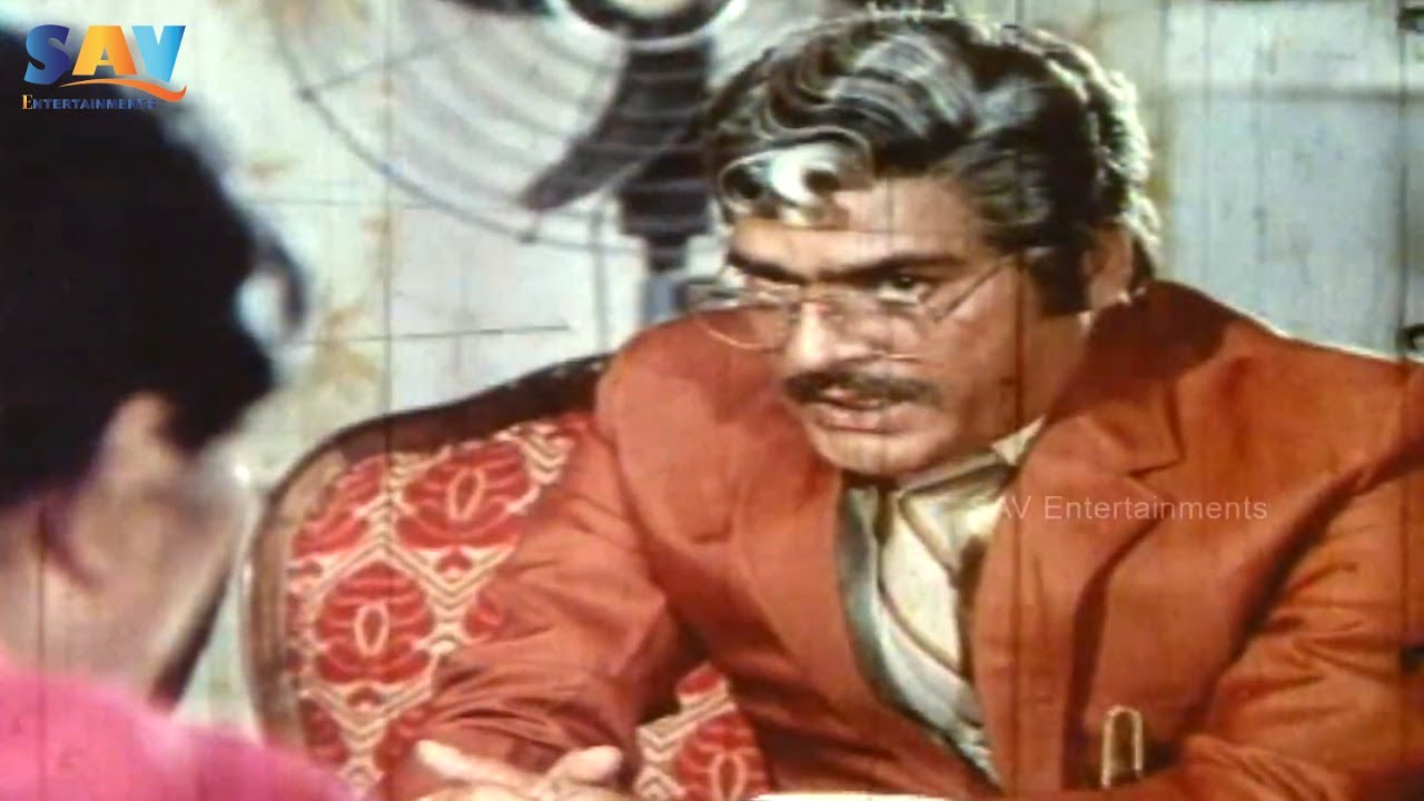 Rao Gopal Rao And Annapurna Investigation Scene | Jayam Manade Telugu Movie | Krishna