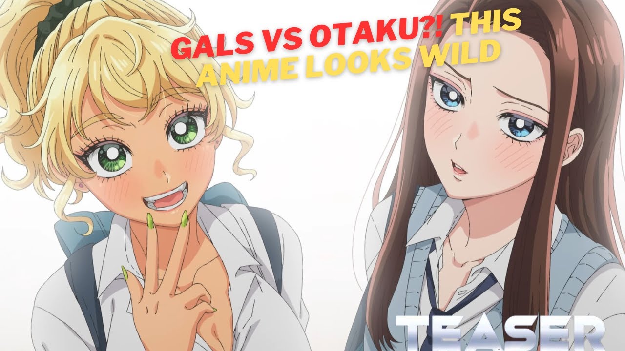 This Rom-Com Is About to Bully Otaku HARD | Gals Can't Be Kind to Otaku!  #anime #reaction #trailer