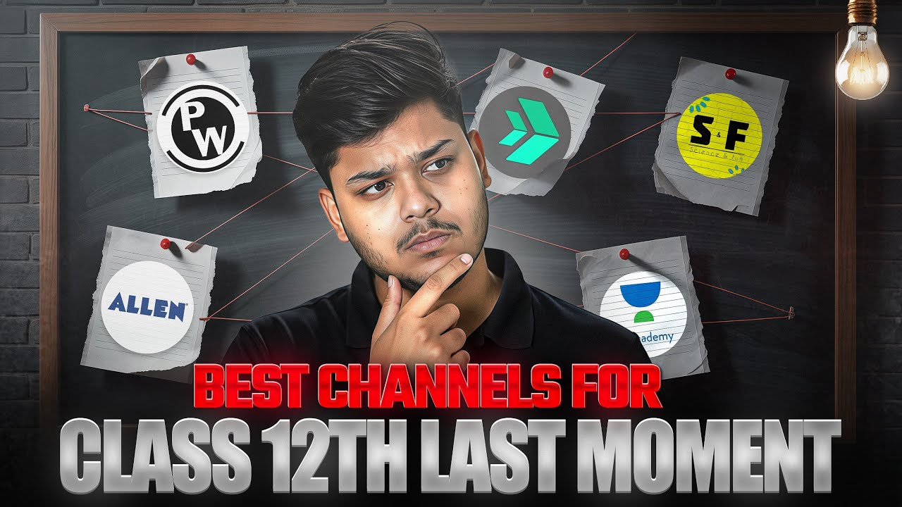 Best Channels Toppers Use in Class 12 Boards | Start Class 12 from January | Cbse Boards 2026