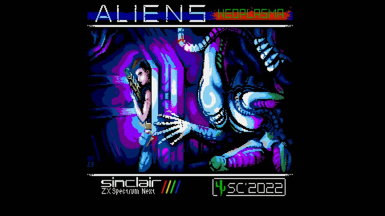 Aliens: Neoplasma - ZX Spectrum Next Longplay