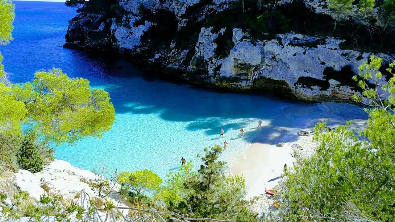 Menorca Family Holiday. Beaches - Cala Pregonda, Cala Es Telaier, Cala Turqueta, Cala Macarella