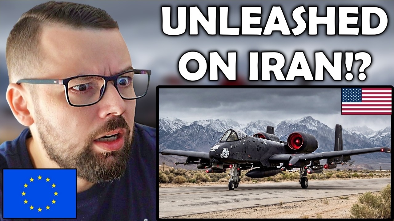 European Reacts: A-10 Warthog Just Entered the Iran Conflict!