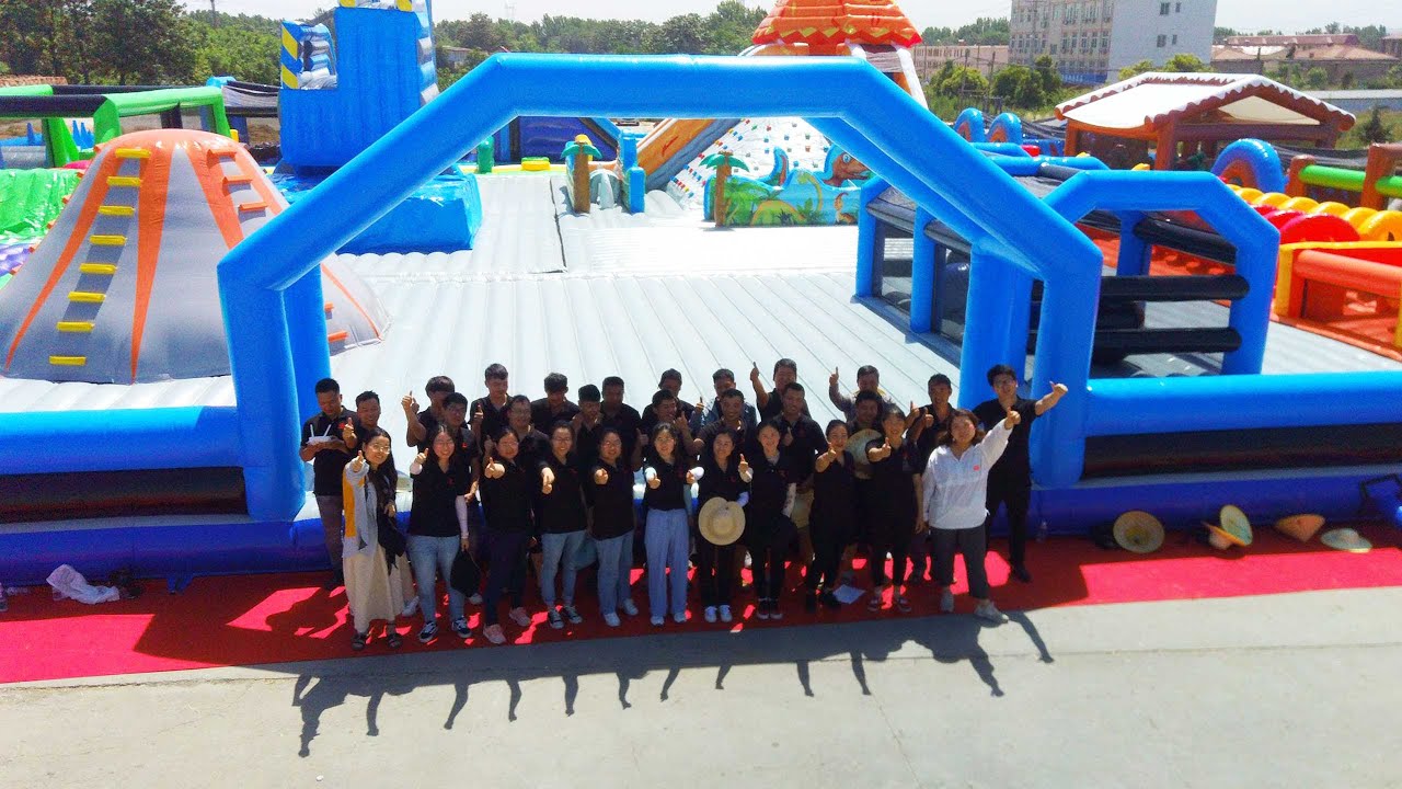 133ft large inflatable theme park from Tonle Inflatables TL1022