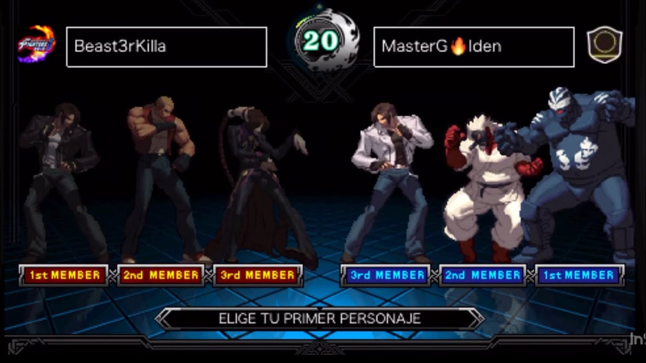 Reta Online VS Beast3rkilla. KOF i 2012