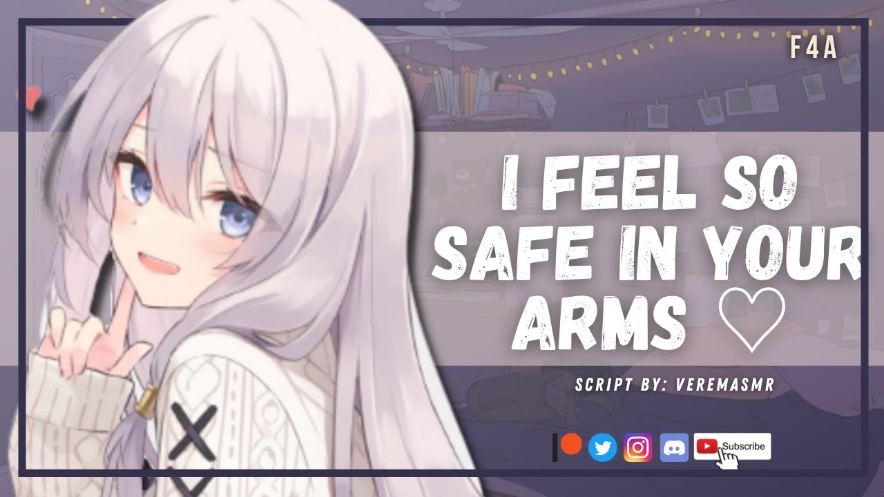 🎧Cuddling Your Girlfriend When She's Stressed ♡ (Reverse Comfort) (Cuddles) 【F4A】