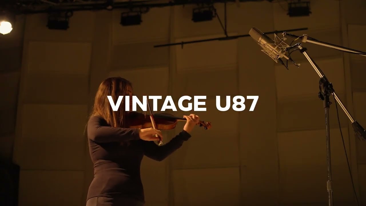KIWARA AUDIO Sound Archive :  KA 87 VS Vintage U87  - Violin