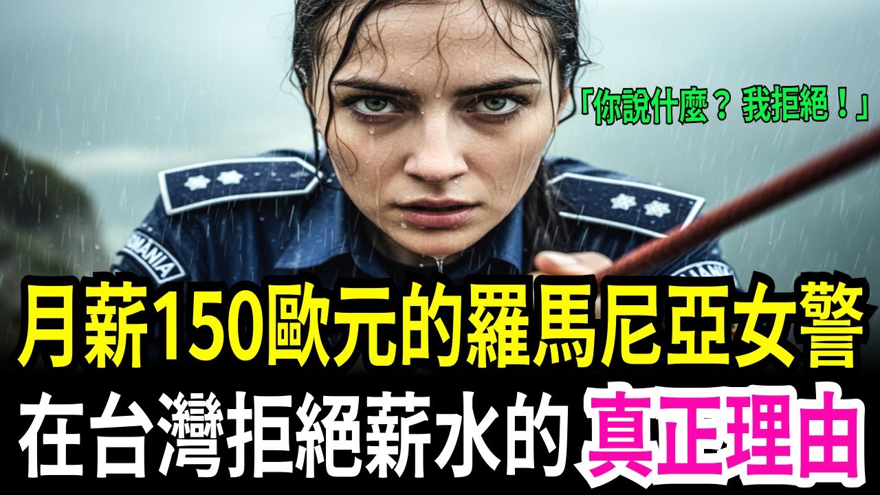 二十一歲羅馬尼亞女警兩年薪水,在台灣一個月就能賺到!她決定在台灣結婚生十個孩子的理由讓人淚崩
