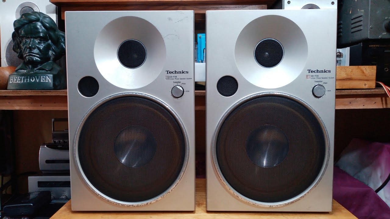 TECHNICS SB-F8 Linear Phase Speaker System || Serial No. TL2707A186 E