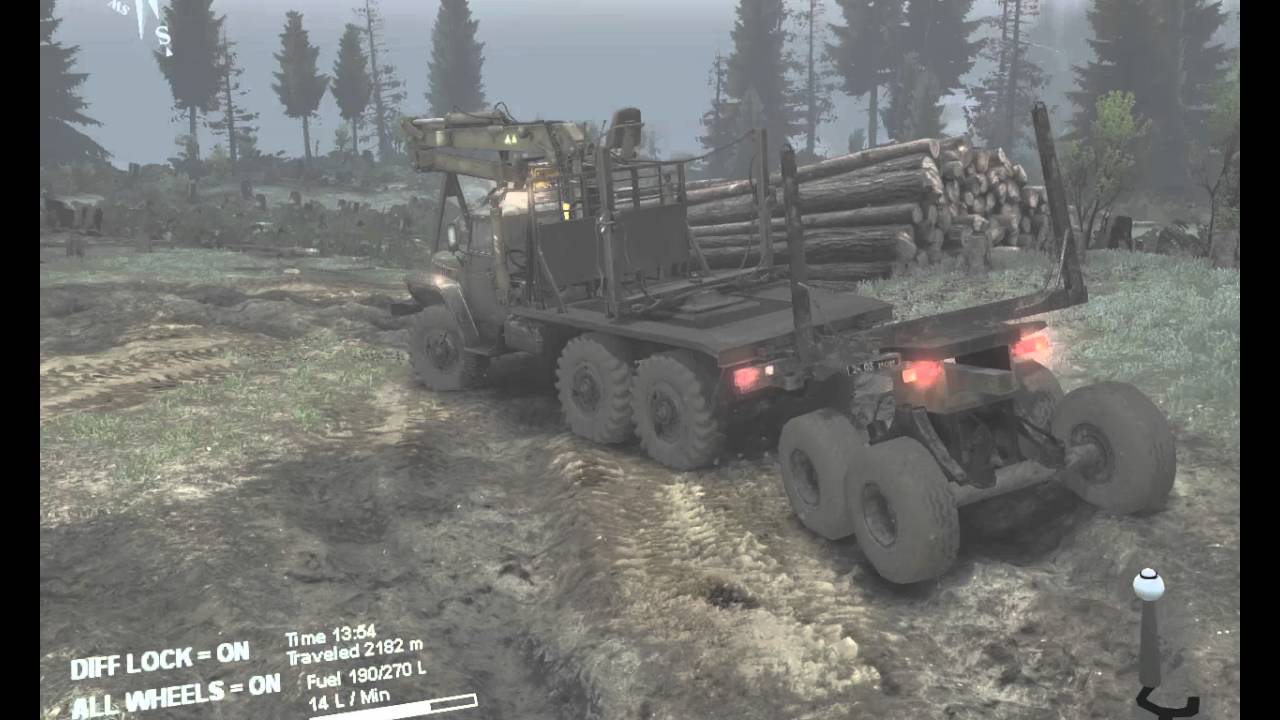 SpinTires 3.03.16/ Speedrun/ Coast/ Hardcore Mode/ Long but fast paced